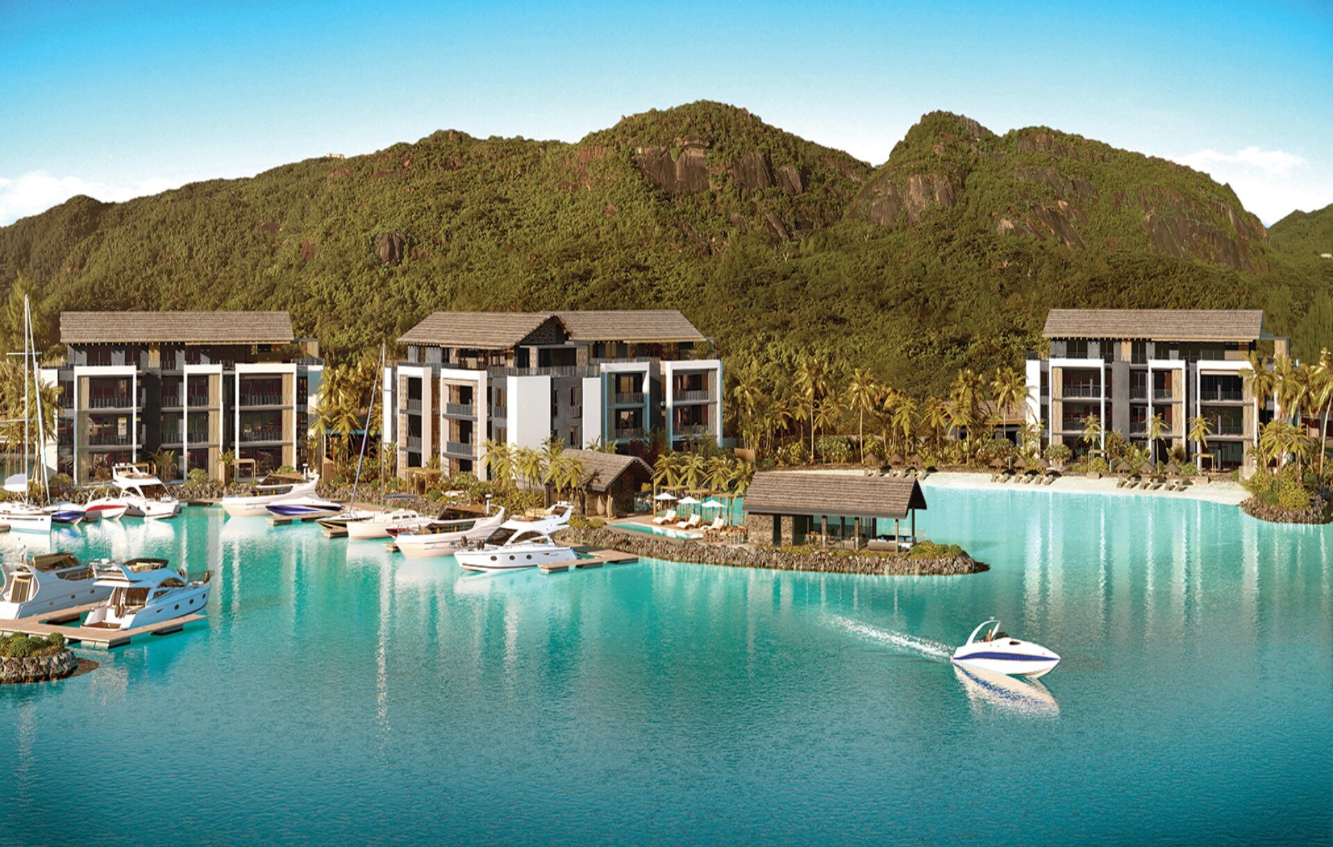 Pangia Beach Luxury Penthouses Seychelles Main