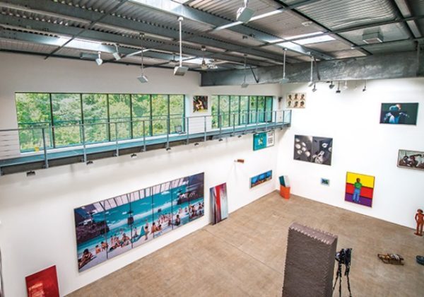 Inside Jerome & Ellen Stern’s Art Barn 3